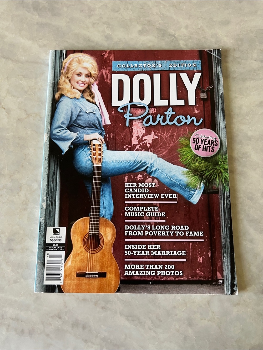 Dolly Parton Collector's Edition Magazine Celebrating 50 Yrs Of Hits